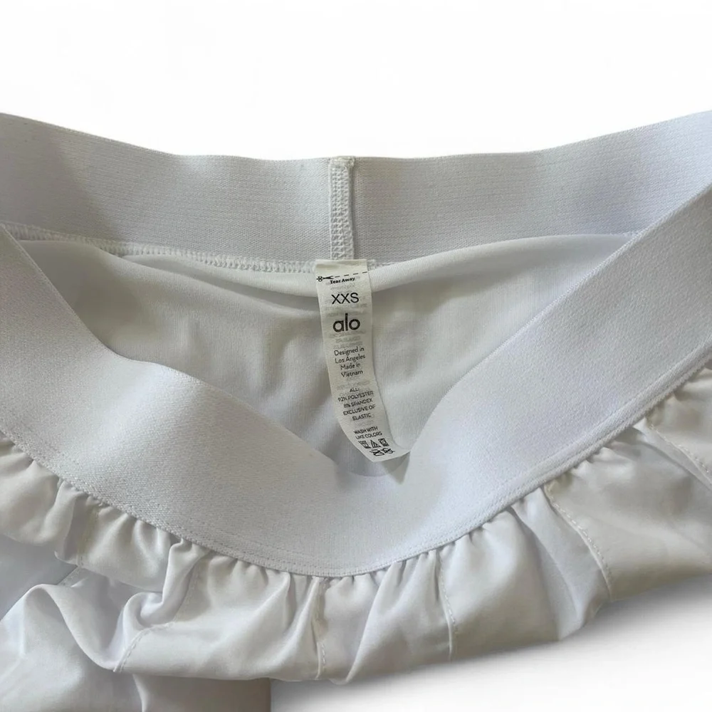 Alo White Skirt